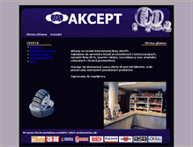 Tablet Screenshot of akcept-lozyska.com